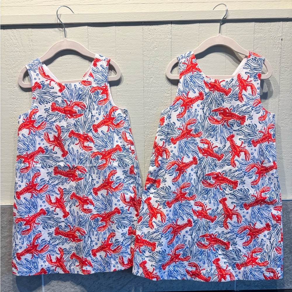 Cotton lined lobster dress